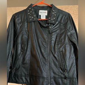 Medium Black Polyurethane jacket